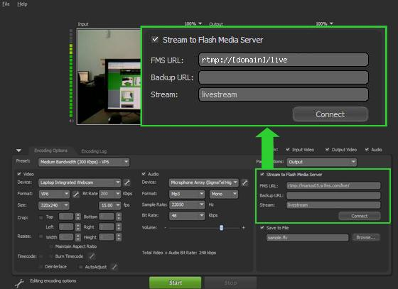 Flash Media Live Encoder 3.2   -  8