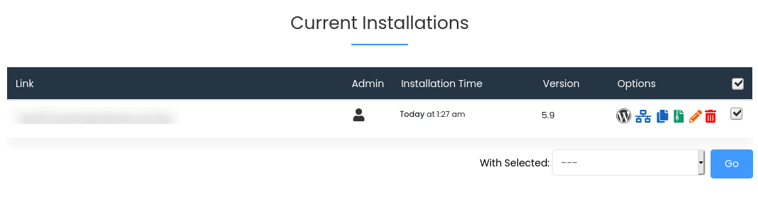Edit Wordpress DirectAdmin