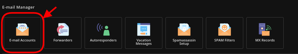 Choose Email Accounts