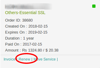 Renew