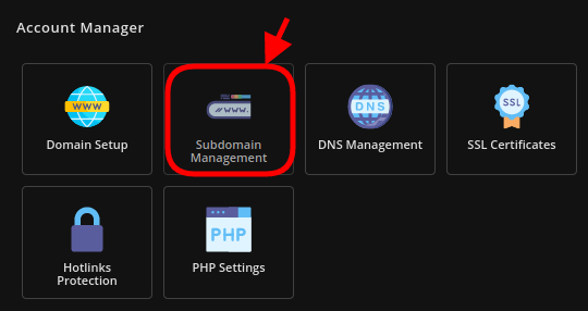 Subdomain