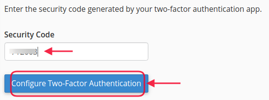 How to Set Up Two Factor Authentication for cPanel?